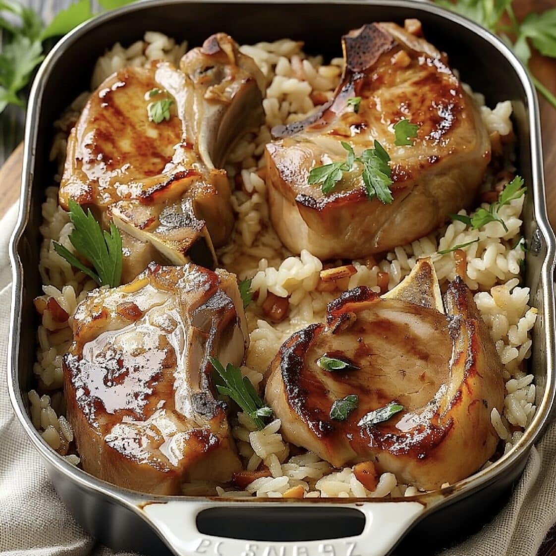 Pork Chops & Rice Casserole: A Hearty Family Favorite – Tricky Tips!